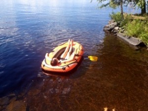 Voiko olla parempaa tapaa viettää aurinkoista päivää! Kuva: Sini Pääkkönen