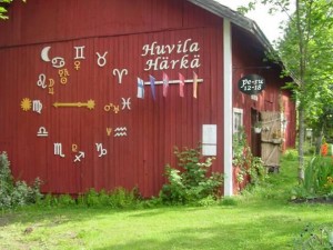 Astrologinen elämyspuisto ja kesäkahvila Huvila Härkä. Kuva: Someron matkailu